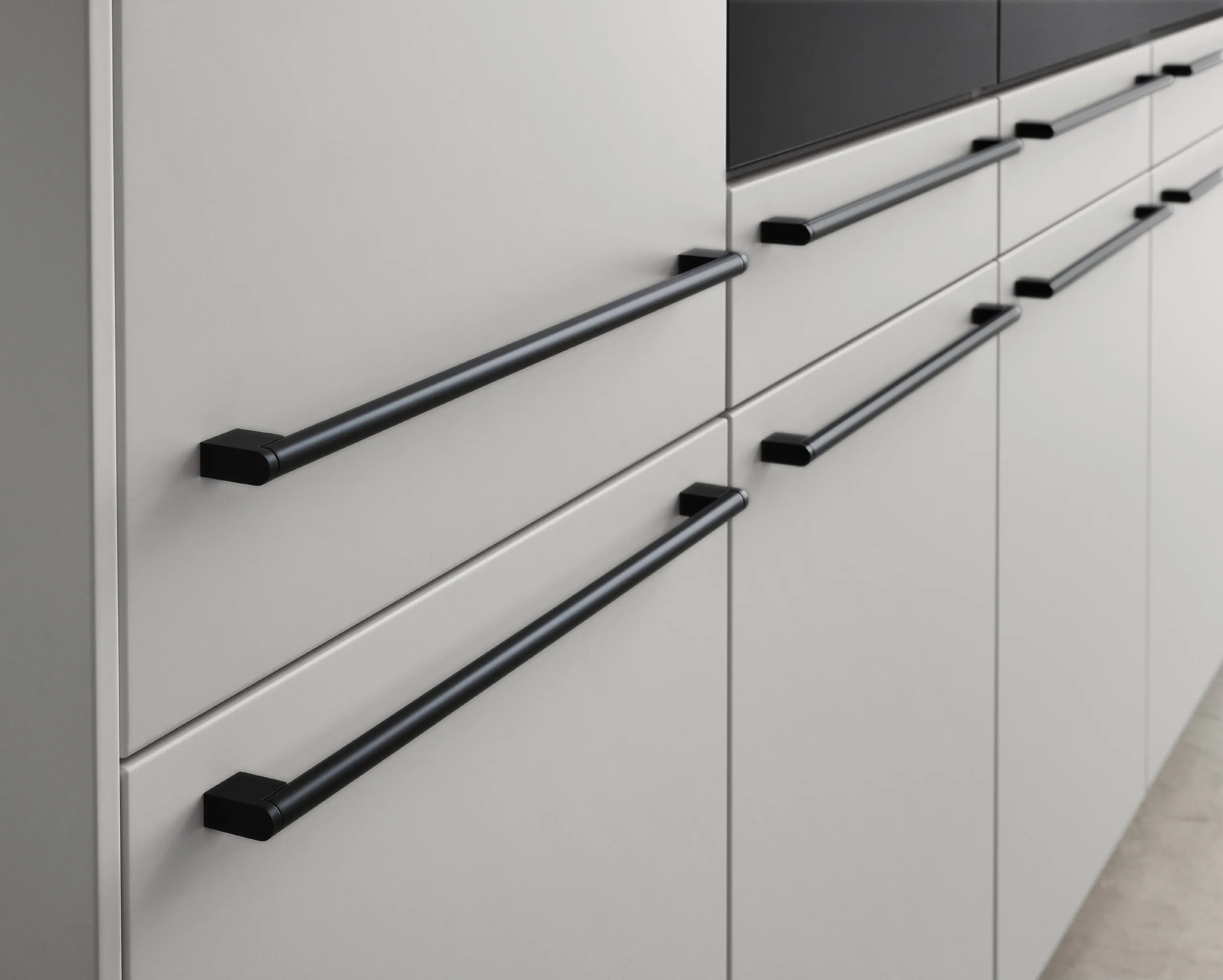 nobilia Küche Softline Seidengrau Perfect matt bei SORI Studios